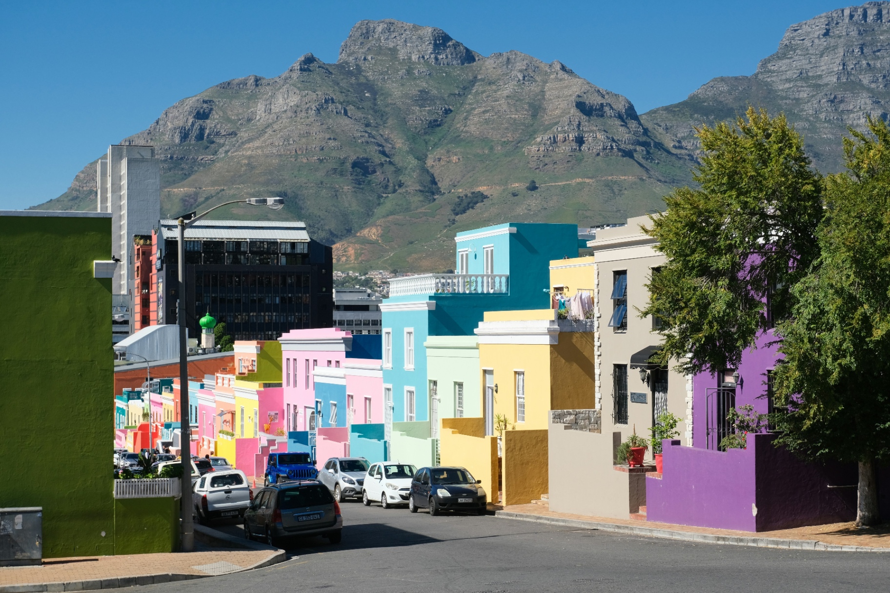 Bo-Kaap colourful houses